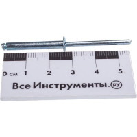 Вытяжная заклепка Kenner сталь/сталь 4х25 500шт зс425