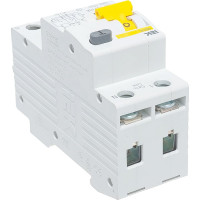 Автоматический выключатель дифференциального тока 1п+N C 50A 100mA тип A 6kA IEK АВДТ-32 MAD22-5-050-C-100 161556