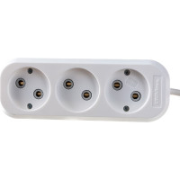 Удлинитель У6-639 М ПВС 2x0,75 3гн. 2м UNIVersal 639М-02