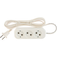 Удлинитель У6-639 М ПВС 2x0,75 3гн. 3м UNIVersal 639М-03