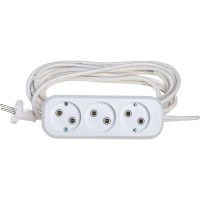 Удлинитель У6-639 М ПВС 2x0,75 3гн. 5м UNIVersal 639М-05