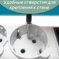 Фильтр-удлинитель B 1.9м 5роз. белый Power Cube SPG-B-6-WHITE