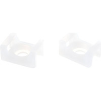 Монтажная площадка под винт FORTISFLEX ПМО 22х16 белый 100шт 53313