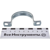 Металлическая двухлапковая скоба FORTISFLEX СМД 48-50 49609