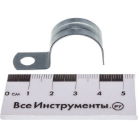 Металлическая однолапковая скоба FORTISFLEX СМО 21-22 49188