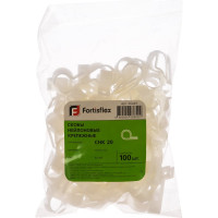 Нейлоновая скоба FORTISFLEX СНК 20 белый 100шт 66449