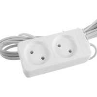 Бытовой удлинитель 1300 Вт 2гн. ШВВП 3м Союз 481S-0203