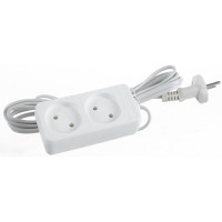 Бытовой удлинитель 1300 Вт 2гн. ШВВП 3м Союз 481S-0203