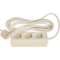 Бытовой удлинитель 2200 Вт 3гн. ПВС 5м Союз 481S-9305