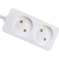 Бытовой удлинитель 2200 Вт 2гн. ПВС 1,5м Союз 481S-1201