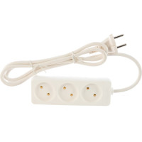 Бытовой удлинитель 2200 Вт 3гн. ПВС 1,5м Союз 481S-1301