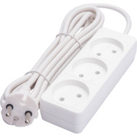 Бытовой удлинитель 2200 Вт 3гн. ПВС 3м Союз 481S-1303