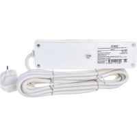 Бытовой удлинитель 3500 Вт 3гн. ПВС 3м Союз 481S-8303