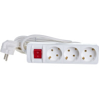 Бытовой удлинитель 3500 Вт 3гн. ПВС 3м Союз 481S-8303