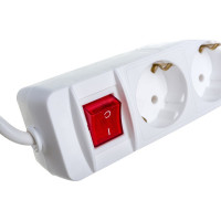 Бытовой удлинитель 3500 Вт 3гн. ПВС 3м Союз 481S-8303