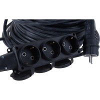 Удлинитель 3гн. 3700 Вт з/к КГ IP-44 30м Союз 481S-4203