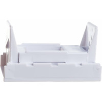 Вставка 45x22,5 аналог Mosaic для 1 модуля формата Keystone Jack со шторкой Hyperline SIP2-1K-M45-22.5 35206