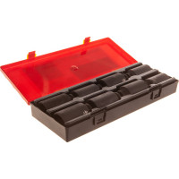 Набор глубоких ударных торцевых головок (1/2, 6-гранные 30-36 мм, 12-гранные 30-36 мм, в кейсе, 8 штук)  /1- JTC-K4087