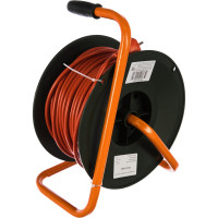 Силовой удлинитель на катушке 4 гн. ПВС 2х1,5 Glanzen EB-50-006 00-00000524