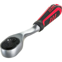 Трещотка 1/4 72-зубцовая изогнутая длина 147мм JTC-5422