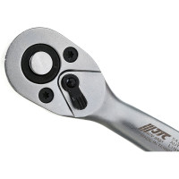 Трещотка 1/4 72-зубцовая изогнутая длина 147мм JTC-5422