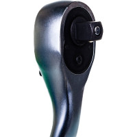 Трещотка 3/8 72-зубцовая изогнутая длина 205мм JTC-5423