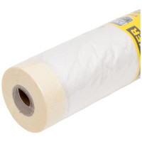 Защитная пленка STAYER PROFESSIONAL с клейкой лентой МАСКЕР HDPE, 9мкм, 2,4х15м 12255-240-15