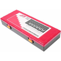 Набор односторонних разрезных ключей 3/8" 10-19мм, 1/2" 21-27мм в кейсе 16шт JTC-K6161