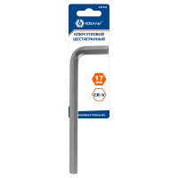 Ключ угловой шестигранный 17 мм Cr-V КОБАЛЬТ 649-844