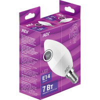 Светодиодная лампа LED C37 Е14 7W 560Лм, 4000K, холодный свет REV 32350 1