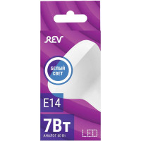 Светодиодная лампа REV, LED R50 Е14 7W 560Лм, 4000K, холодный свет 32364 8