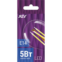Светодиодная лампа REV, LED G45 E14 5W, 4000K, холодный свет PREMIUM FILAMENT 32358 7
