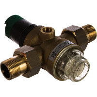 Клапан понижения давления на холодную воду Honeywell диапазон регулировки 1.5-6 атм D06F-3/4''A