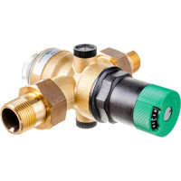 Клапан понижения давления на холодную воду Honeywell диапазон регулировки 1.5-6 атм D06F-3/4''A