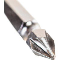 Торцевая двусторонняя вставка (бита) 1/4", Phillips, PH1, 100мм KING TONY 151001P