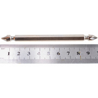 Торцевая двусторонняя вставка (бита) 1/4", Phillips, PH1, 100мм KING TONY 151001P