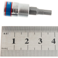 Торцевая насадка (бита) 1/4", HEX, 4мм, 37мм KING TONY 203504