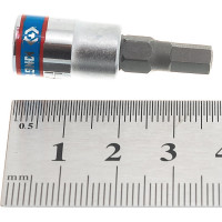 Торцевая насадка (бита) 1/4", HEX, 5мм, 37мм KING TONY 203505