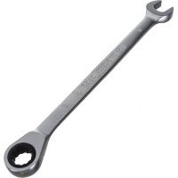 Трещоточный комбинированный ключ с флажковым переключением 8мм KING TONY 373208M