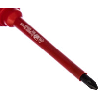 Диэлектрическая крестовая отвертка Pozidriv №2, 100мм KING TONY 14780204