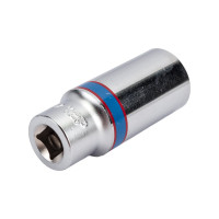 Торцевая глубокая шестигранная головка 3/8", 19мм KING TONY 323519M