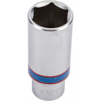 Торцевая глубокая шестигранная головка 3/8", 19мм KING TONY 323519M