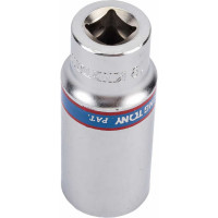 Торцевая глубокая шестигранная головка 3/8", 19мм KING TONY 323519M