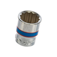 Торцевая стандартная двенадцатигранная головка 1/4", 14мм KING TONY 233014M