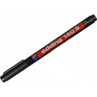 Маркер для пленок и ПВХ EDDING permanent 0.3мм чёрный E-140#1