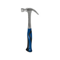 Цельнокованый молоток-гвоздодер КОБАЛЬТ 450 гр 240-881