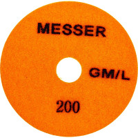 Алмазный гибкий шлифовальный круг (100 мм; MESH 200) MESSER 02-01-103
