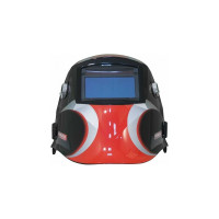 Маска сварщика Aurora Хамелеон SUN7 черно-красная 10623