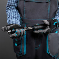 Реверсивная отвертка с револьверным механизмом GROSS 11 шт, сталь S2 11601