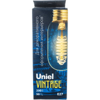 Лампа накаливания Uniel VINTAGE IL-V-L45A-40/GOLDEN/E27 CW01 UL-00000486